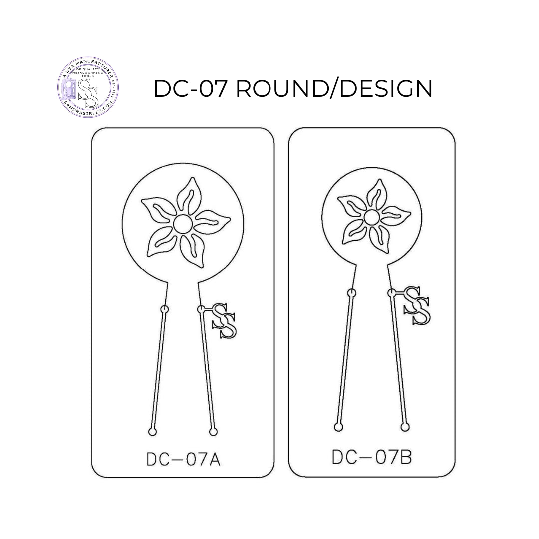 PANCAKE DIE DC-07 ROUND/DESIGN